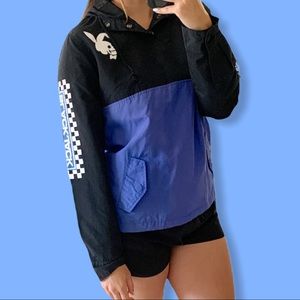 SOLD on Depop 💣 Darklight Blackjack Windbreaker